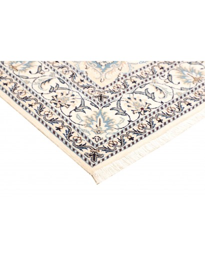 Tappeto Nain Kashmar Persia grigio 148x193