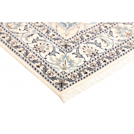 Tappeto Nain Kashmar Persia grigio 148x193