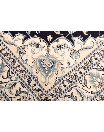 Tappeto Nain Kashmar Persia grigio 148x193