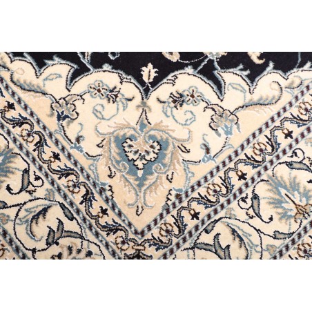Tappeto Nain Kashmar Persia grigio 148x193