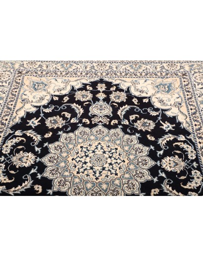 Tappeto Nain Kashmar Persia grigio 148x193
