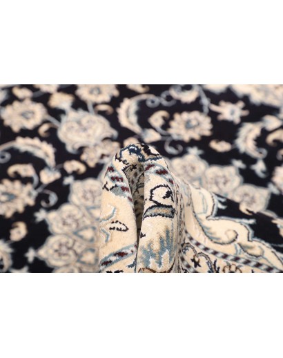 Tappeto Nain Kashmar Persia grigio 148x193