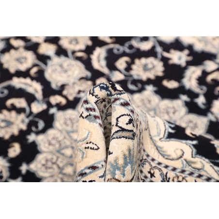 Tappeto Nain Kashmar Persia grigio 148x193