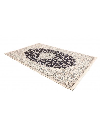Tappeto Nain Kashmar Persia grigio 196x303