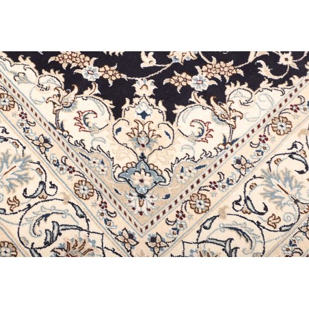 Tappeto Nain Kashmar Persia grigio 196x303