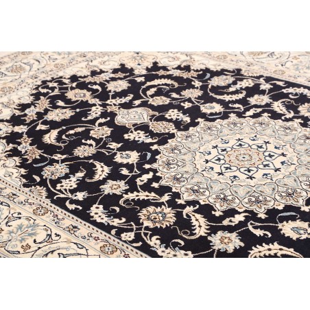 Tappeto Nain Kashmar Persia grigio 196x303