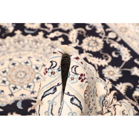 Tappeto Nain Kashmar Persia grigio 196x303
