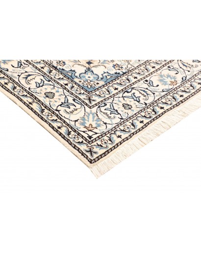 Tappeto Nain Kashmar Persia grigio 165x246