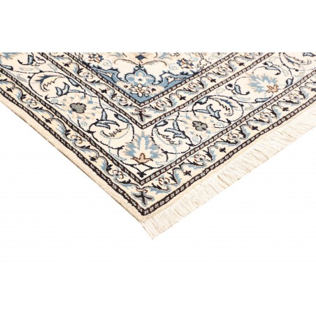 Tappeto Nain Kashmar Persia grigio 165x246