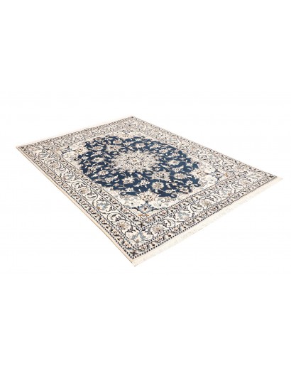 Tappeto Nain Kashmar Persia grigio 155x202