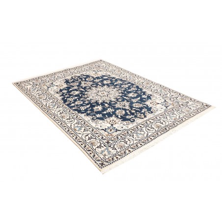 Tappeto Nain Kashmar Persia grigio 155x202