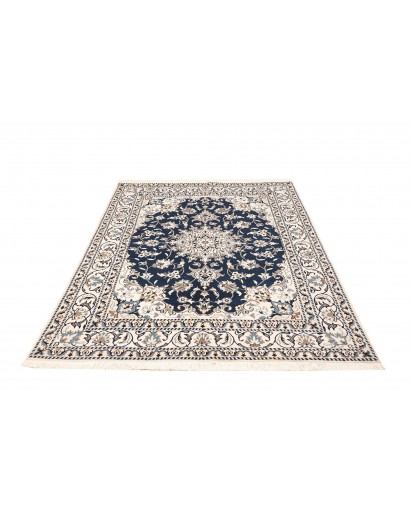 Tappeto Nain Kashmar Persia grigio 155x202