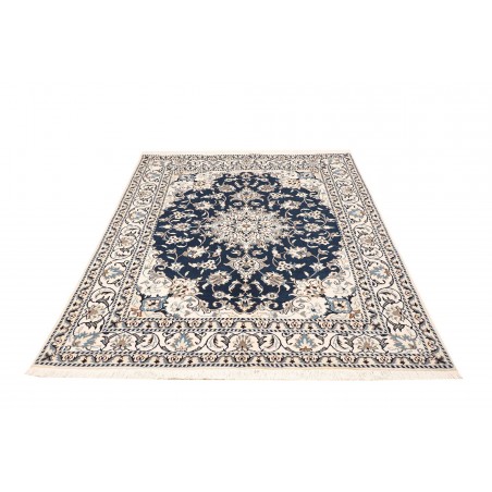 Tappeto Nain Kashmar Persia grigio 155x202