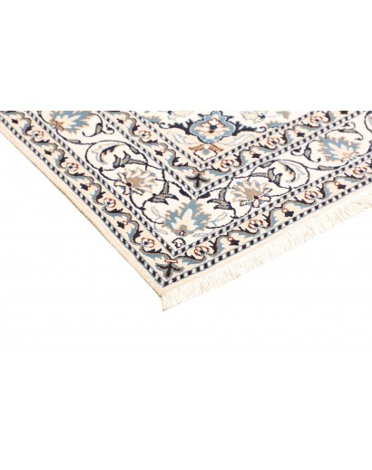 Tappeto Nain Kashmar Persia grigio 155x202