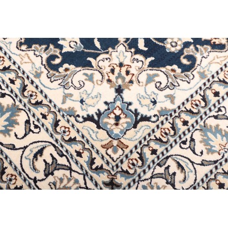 Tappeto Nain Kashmar Persia grigio 155x202