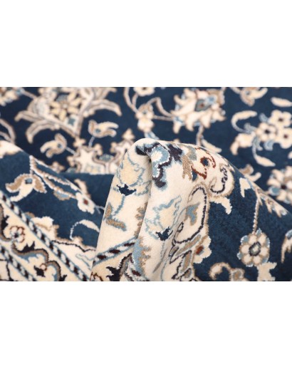 Tappeto Nain Kashmar Persia grigio 155x202
