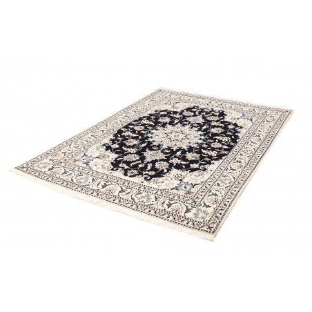 Tappeto Nain Kashmar Persia grigio 150x205