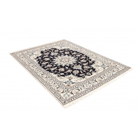 Tappeto Nain Kashmar Persia grigio 150x205