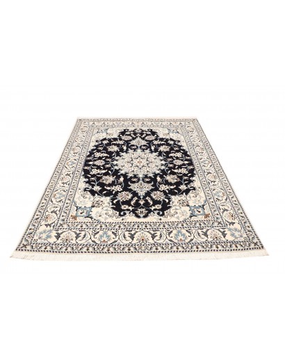 Tappeto Nain Kashmar Persia grigio 150x205