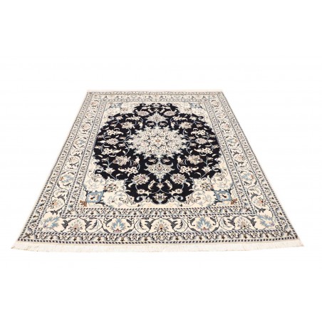 Tappeto Nain Kashmar Persia grigio 150x205