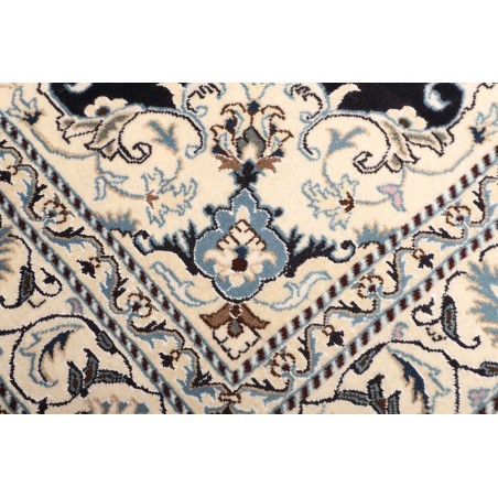 Tappeto Nain Kashmar Persia grigio 150x205