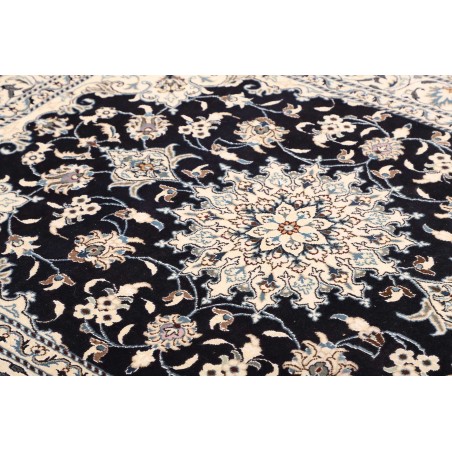 Tappeto Nain Kashmar Persia grigio 150x205