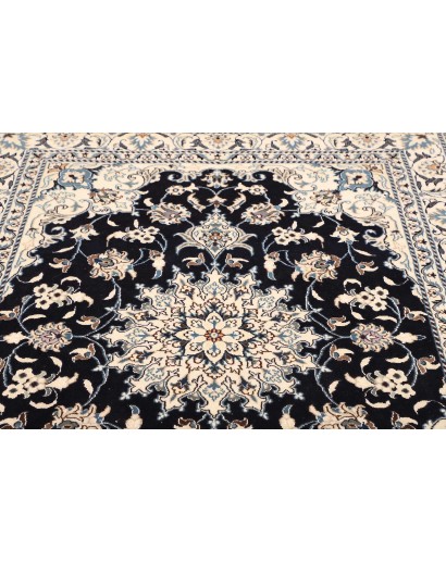Tappeto Nain Kashmar Persia grigio 150x205
