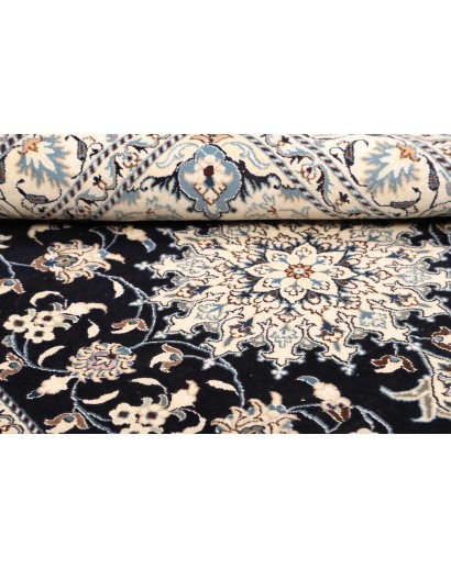 Tappeto Nain Kashmar Persia grigio 150x205
