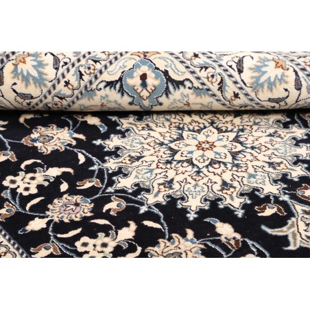Tappeto Nain Kashmar Persia grigio 150x205