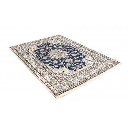 Tappeto Nain Kashmar Persia grigio 152x204