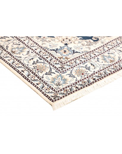 Tappeto Nain Kashmar Persia grigio 152x204