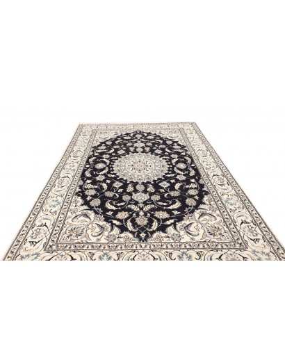Tappeto Nain Kashmar Persia grigio 190x290