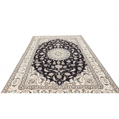 Tappeto Nain Kashmar Persia grigio 190x290