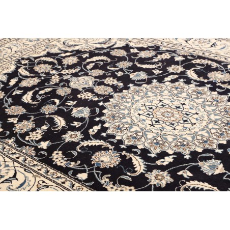 Tappeto Nain Kashmar Persia grigio 190x290
