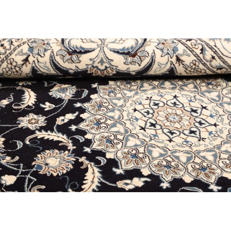 Tappeto Nain Kashmar Persia grigio 190x290