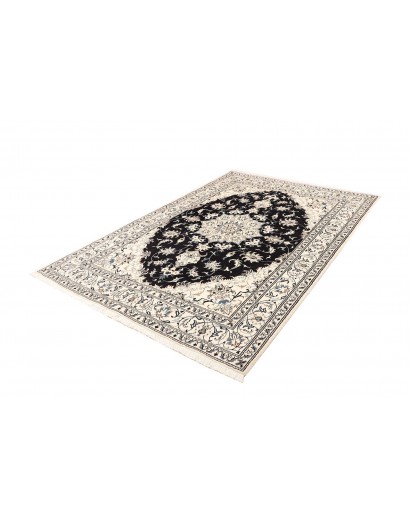 Tappeto Nain Kashmar Persia grigio 167x242