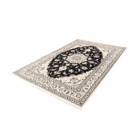 Tappeto Nain Kashmar Persia grigio 167x242