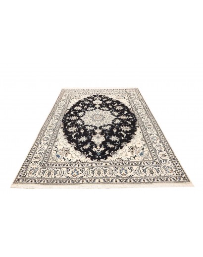 Tappeto Nain Kashmar Persia grigio 167x242