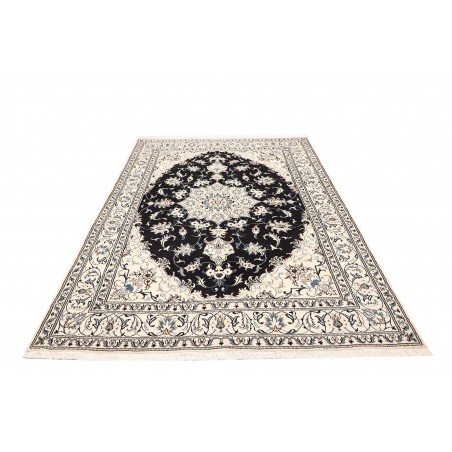 Tappeto Nain Kashmar Persia grigio 167x242