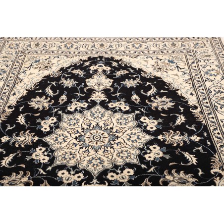 Tappeto Nain Kashmar Persia grigio 167x242