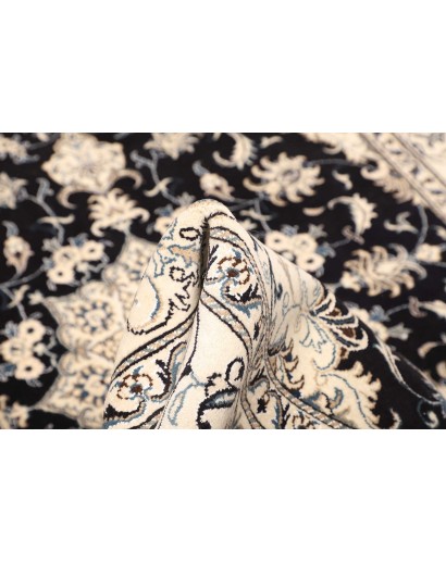 Tappeto Nain Kashmar Persia grigio 167x242