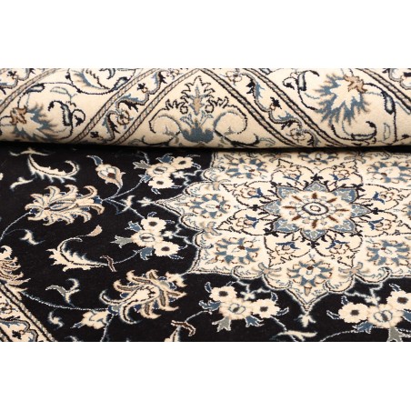 Tappeto Nain Kashmar Persia grigio 167x242