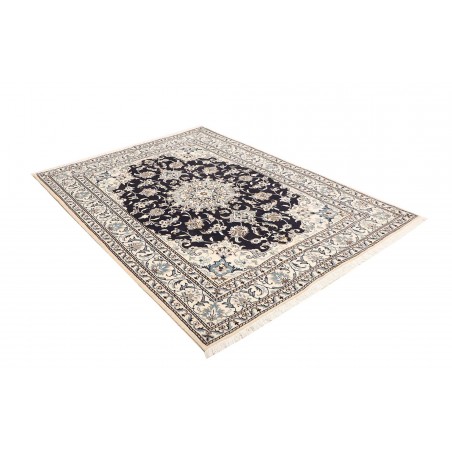 Tappeto Nain Kashmar Persia grigio 150x200