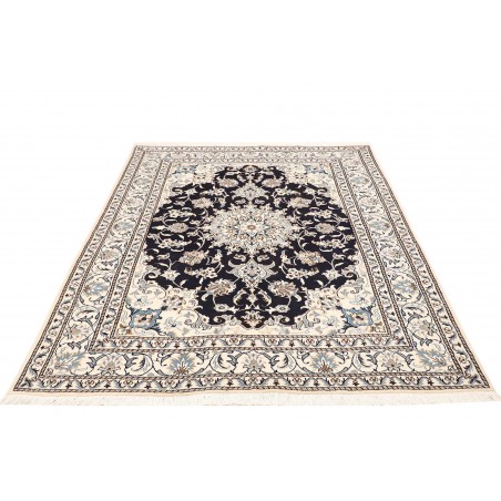 Tappeto Nain Kashmar Persia grigio 150x200