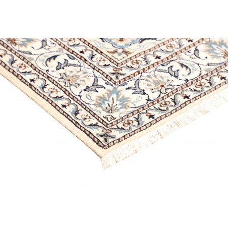 Tappeto Nain Kashmar Persia grigio 150x200