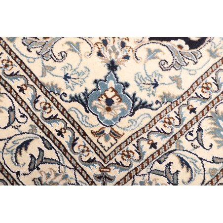 Tappeto Nain Kashmar Persia grigio 150x200