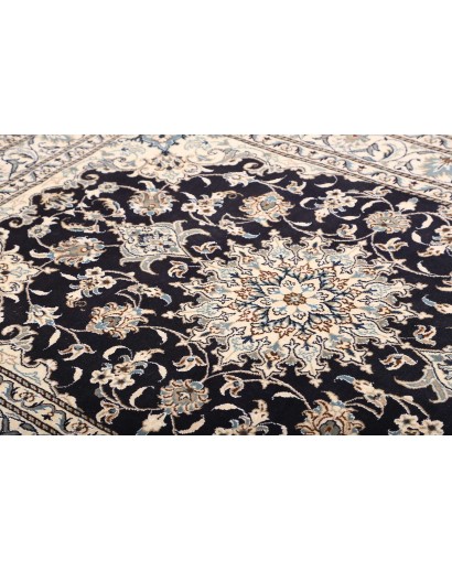 Tappeto Nain Kashmar Persia grigio 150x200