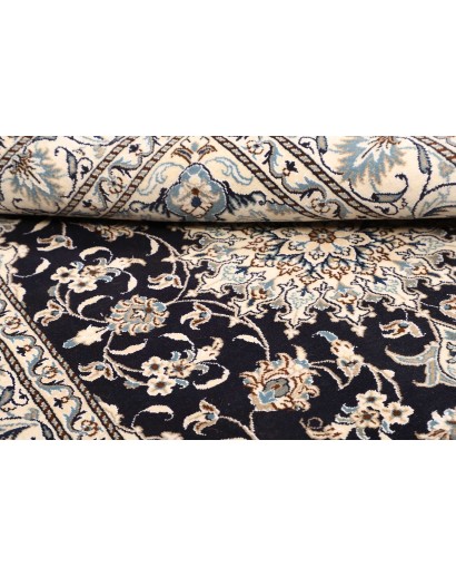 Tappeto Nain Kashmar Persia grigio 150x200