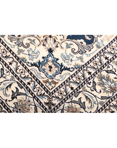 Tappeto Nain Kashmar Persia grigio 150x210
