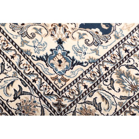 Tappeto Nain Kashmar Persia grigio 150x210
